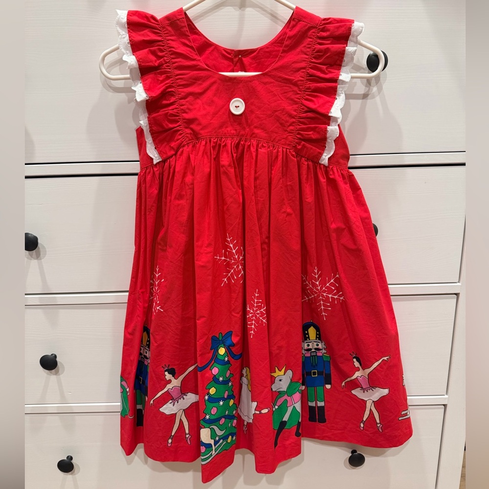Eleanor Rose Red Nutcracker Dress